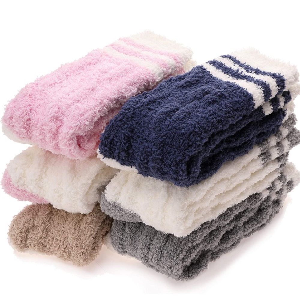 Fuzzy winter socks
